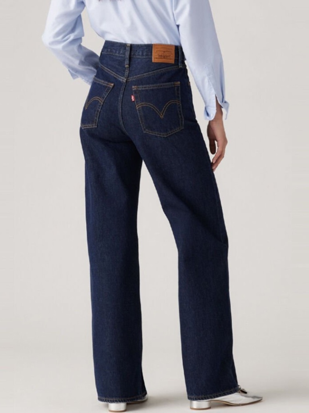Levi’s Ribcage Wide Leg jeans size 30